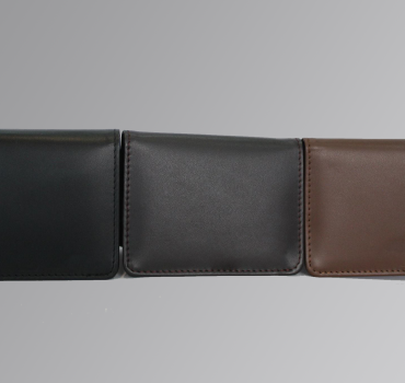 Compact mini wallet for men featuring slim design and essential card slots.