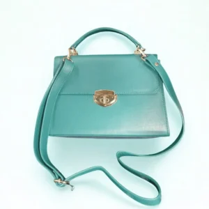 Leather Hill Flap Satchel Bag women's leather handbag